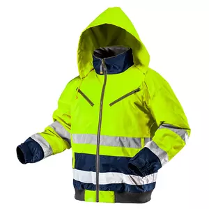 NEO jachetă de lucru de avertizare izolată de avertizare galbenă dimensiune L - 81-710-L