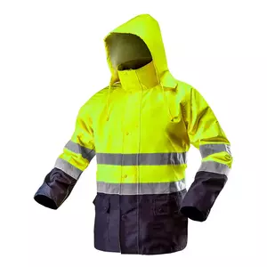 NEO Jachetă de lucru de avertizare impermeabilă de avertizare galbenă mărimea S-1