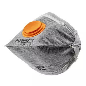 NEO Meia-máscara dobrável com carvão ativado FFP1 com válvula 3 pcs. - 97-311