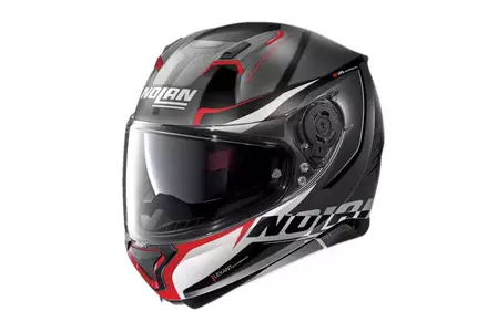 Nolan N87 Miles N-COM Flat Lava Grey XXL integrālā motociklista ķivere - N87000460-087-XXL
