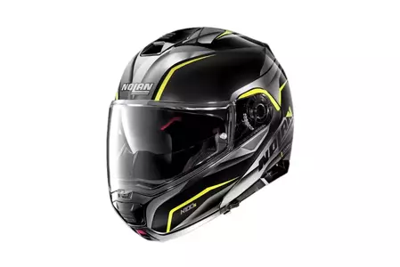 Nolan N100-5 Balteus N-COM Glossy Black XXS motociklistička kaciga preko cijelog lica-1