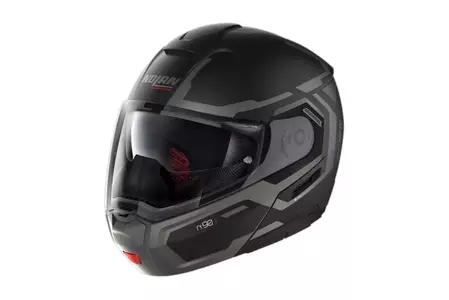 Nolan N90-3 Driller N-COM Flat Black XXS motociklistička kaciga koja pokriva cijelo lice - N93000531-023-XXS