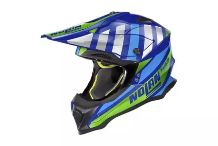 Kask motocyklowy Enduro Nolan N53 Cliff Jumper Cayman Blue XXXL - N53000486-076-XXXL