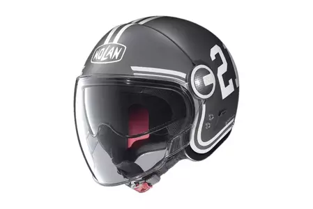 Nolan N21 Visera Quarterback Flat Lava Grey M casco moto open face - N21000657-083-M