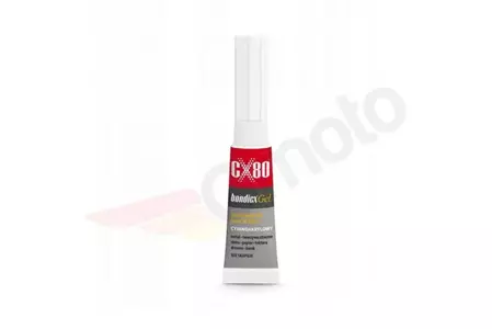 Adesivo cianoacrilico CX80 Bondicx Gel 20g-1