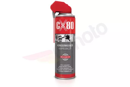 Techninės priežiūros ir remonto priemonė CX80 Duo-Spray 500ml - 76