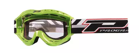Progrip Atzaki Kid motorbril PG3101 groen helder glas