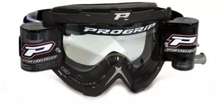 Progrip Naswa Roll Off XL 3301 ochelari de protecție pentru motociclete, alb, sticlă transparentă - PZ3301ROBI