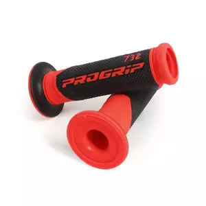 "Progrip 732 Road" raudonos juodos dviejų komponentų rankenos - PA073200RO02