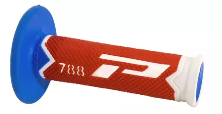 Manetki Progrip 788 Off Road biały czerwony jasny niebieski trójskładnikowe-1