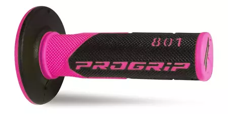 Progrip 801 Off Road pink fluo black bikomponent-1