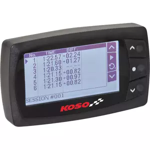 Cronómetro de vueltas Koso con antena GPS - BA045100