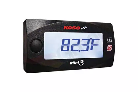 Luchttemperatuurindicator Koso Mini 3 thermometer met sensor - BA003270 