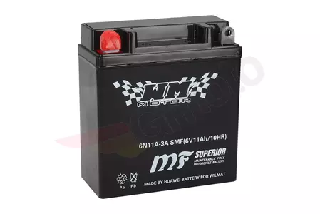 6V 11 Ah 6N11A-3A WM Motor SMF gel-batteri-2