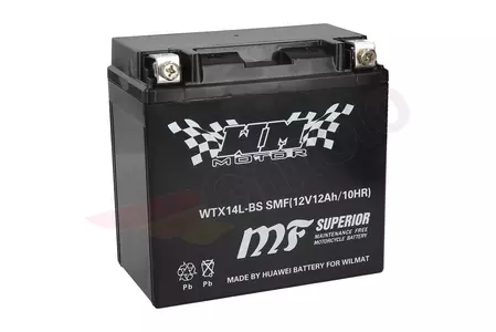 Akumulator żelowy 12V 12 Ah WTX14L-BS YTX14L-BS SMF-2
