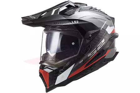 LS2 MX701 C EXPLORER FRONTIER G.TITAN ROJO XS casco moto enduro - AK4070161082
