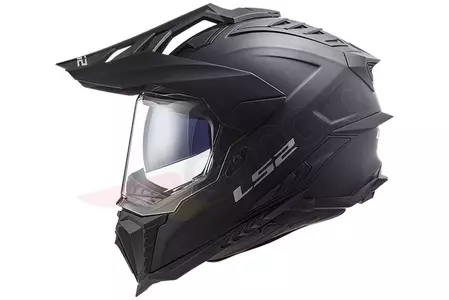 LS2 MX701 EXPLORER SOLID MATT BLACK S casco moto enduro-3