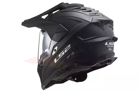 LS2 MX701 EXPLORER SOLID MATT BLACK XXL casco moto enduro-2