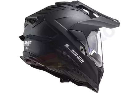 LS2 MX701 EXPLORER SOLID MATT BLACK XXL casco moto enduro-4