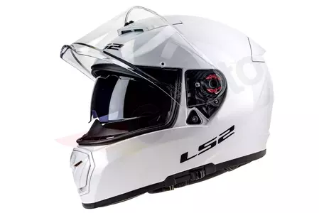 Kask motocyklowy integralny LS2 FF390 BREAKER EVO SOLID WHITE XL  - AK1039040026