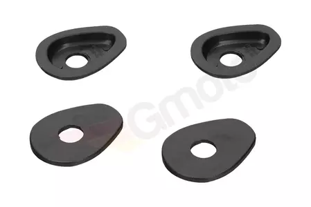 Capuchons de clignotants Suzuki noirs (4 pièces)-2