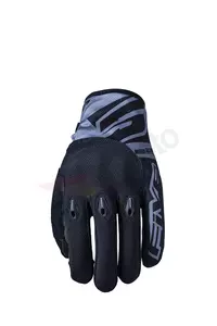 Motorkárske rukavice Five E3 Evo čierne 10