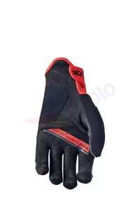 Motorkárske rukavice Five E3 Evo červené 10-2
