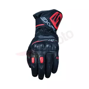 Five RFX Спортни ръкавици за мотоциклет черни и червени 10 - 120151810