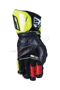 Cinci RFX-2 mănuși de motocicletă galben fluo 10-2
