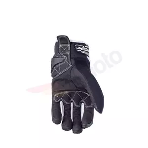 Cinque guanti da moto RS-3 in bianco e nero 10-2