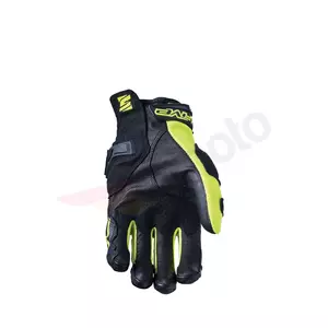 Five SF-3 γάντια μοτοσικλέτας μαύρα και κίτρινα fluo 9-2