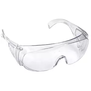 TOPEX Okulary ochronne, białe-1