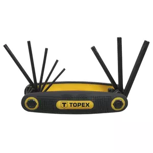 TOPEX Torx atslēgas T9-T40, 8 gab. komplekts. - 35D959