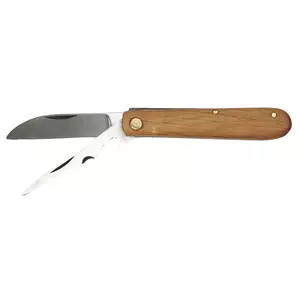 TOPEX Összeszerelő kés fa nyársas borítással - 17B658