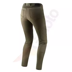 Spodnie motocyklowe jeans damskie Rebelhorn Vandal Lady Twill oliwkowe W26L30-2