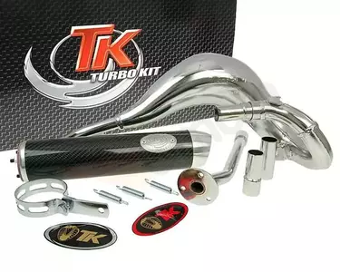 Udstødning Turbo Kit Bufanda RQ Chrome Beta RK6 AM6 - H10513-Q        