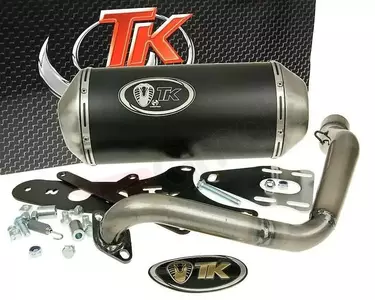 Uitlaat Turbo Kit GMax 4T Znen Retro GY6 125 150 - M4T77-N         