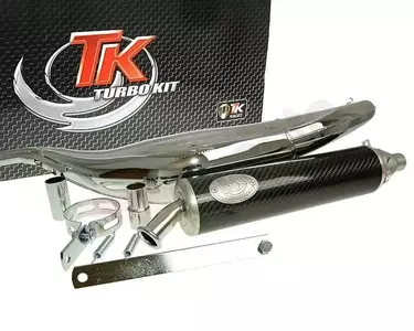 Uitlaat Turbo Kit Road RQ Chroom Aprilia RS50 99-05 - H10064-Q        