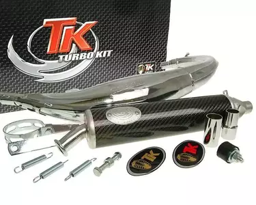 Scarico Kit Turbo Strada RQ Cromo Yamaha TZR 50 - H10022-Q        