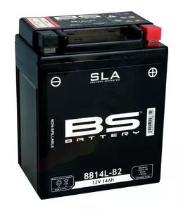 BS Batterie BB14L-B2 YB14L-B2 12V 14Ah wartungsfreie Batterie - 300835