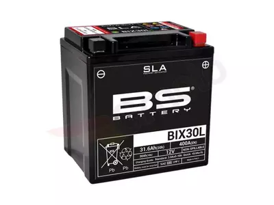 Batterie BS BIX30L YIX30L 12V 30Ah à utiliser pour le transport de merci. - 300631