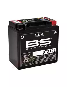 BS Battery BTX14L YTX14L 12V 12Ah batterie sans entretien - 300760