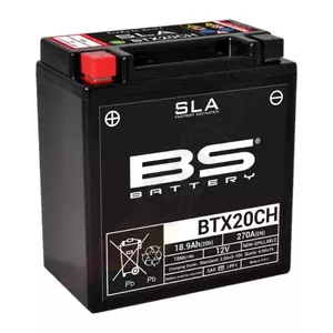Batterij BS BTX20CH Batterij YTX20CH 12V 18Ah zonder batterij - 300766