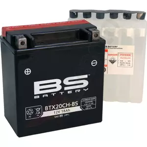 BS Batterie BTX20CH-BS YTX20CH-BS 12V 18Ah wartungsfreie Batterie - 300616