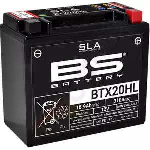 BS Battery BTX20HL YTX20HL Batterie 12V 18Ah sans entretien - 300689