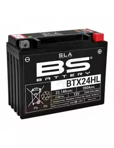 Ηλεκτρική μπαταρία BS BTX24HL-BS 12V 21Ah mit λειτουργική yhteys - 300630