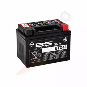Akumulator bezobsługowy BS Battery BTX4L+ YTX4L+ 12V 3Ah