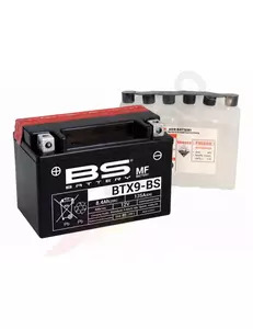 BS Batterie BTX9-BS YTX9-BS 12V 8Ah wartungsfreie Batterie - 300621