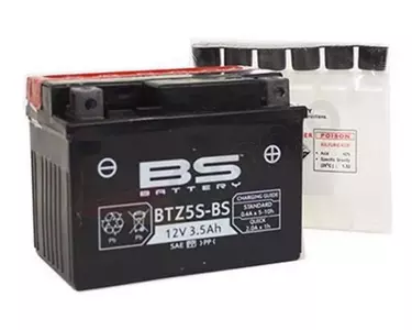 Baterie BS BTZ5S-BS YTZ5S 12V 4Ah, která se neztrácí z údržby - 300819