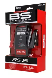 BS15 Cargador de baterías 12V 1.5A A 50Ah STD/AGM/GEL - 700510